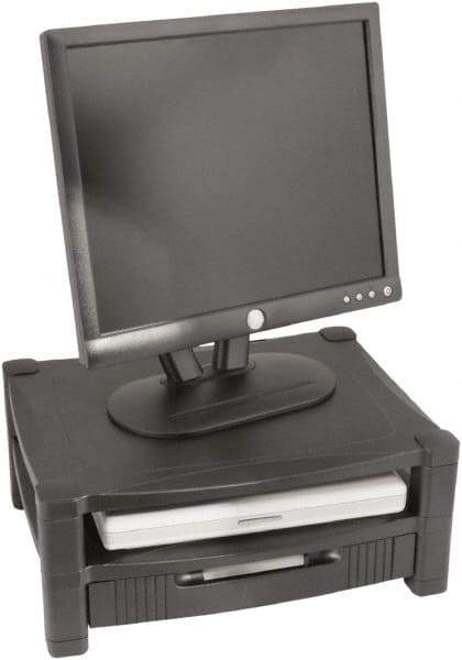 Kantek - Silver Two Level Stand - Use with Laptop, Monitor - Apex Tool & Supply