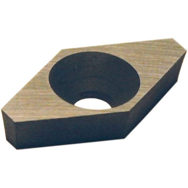 Tool-Flo - Trapezoid Threading Shim Seat for Indexables - Carbide, 0.187" Thick, TF Shim Style, Neutral Rake, Right Hand Cut - Apex Tool & Supply
