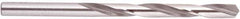 National Twist Drill - 7/16" 118° Carbide-Tipped Jobber Drill - Bright Finish, Right Hand Cut, Spiral Flute, Straight Shank, 5-1/2" OAL - Apex Tool & Supply