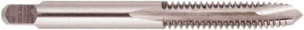 Regal Cutting Tools - #5-40 UNC, 2 Flute, Bright Finish, Solid Carbide Spiral Point Tap - Plug Chamfer, Right Hand Thread, 1-15/16" OAL, 5/8" Thread Length, 0.141" Shank Diam, 2B/3B Class of Fit - Exact Industrial Supply