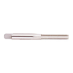 Regal Cutting Tools - #4-40 UNC 2B 2 Flute Bright Finish Solid Carbide Straight Flute Standard Hand Tap - Bottoming, Right Hand Thread, 1-7/8" OAL, 9/16" Thread Length, H2 Limit, Oversize - Apex Tool & Supply