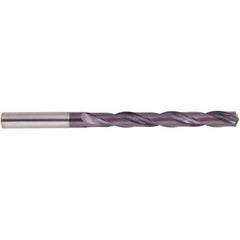 National Twist Drill - 11.8mm 140° Spiral Flute Solid Carbide Taper Length Drill Bit - Apex Tool & Supply