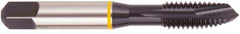 Regal Cutting Tools - 3/4-16 UNF, 3 Flute, Oxide Finish, Vanadium High Speed Steel Spiral Point Tap - Plug Chamfer, Right Hand Thread, 4-1/4" OAL, 1-7/32" Thread Length, 0.59" Shank Diam, 2B Class of Fit, Series Triple Crown - Exact Industrial Supply