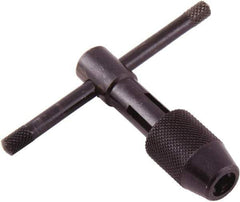 Regal Cutting Tools - #12 to 1/2" Tap Capacity, T Handle Tap Wrench - 3-5/8" Overall Length - Apex Tool & Supply