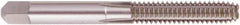 Regal Cutting Tools - 1/2-13 UNC H8 Thread Limit Bottoming Thread Forming Tap - High Speed Steel, Bright Finish, 3-3/8" OAL, 1-21/32" Thread Length, Right Hand Thread, Series Met-Flo - Apex Tool & Supply