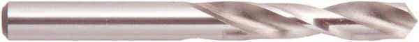 National Twist Drill - 61/64" 118° Spiral Flute High Speed Steel Screw Machine Drill Bit - Bright Finish, Right Hand Cut, 3-7/8" Flute Length, 5-7/8" OAL, Straight Shank - Apex Tool & Supply