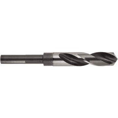 National Twist Drill - 1-3/32" Drill, 118° Point, High Speed Steel Silver Deming & Reduced Shank Drill Bit - Apex Tool & Supply