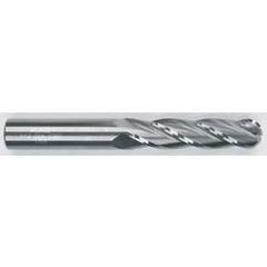 3/8" Dia. - 3" OAL - Solid CBD - Bright - Ball Nose SE EM - 4 FL - Apex Tool & Supply