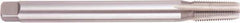 Regal Cutting Tools - 3/8-18 NPTF, 4 Flute, Plug Chamfer, Bright Finish, High Speed Steel, Extension Pipe Tap - 10" OAL, 0.7" Shank Diam, 1-1/16" Thread Length - Apex Tool & Supply