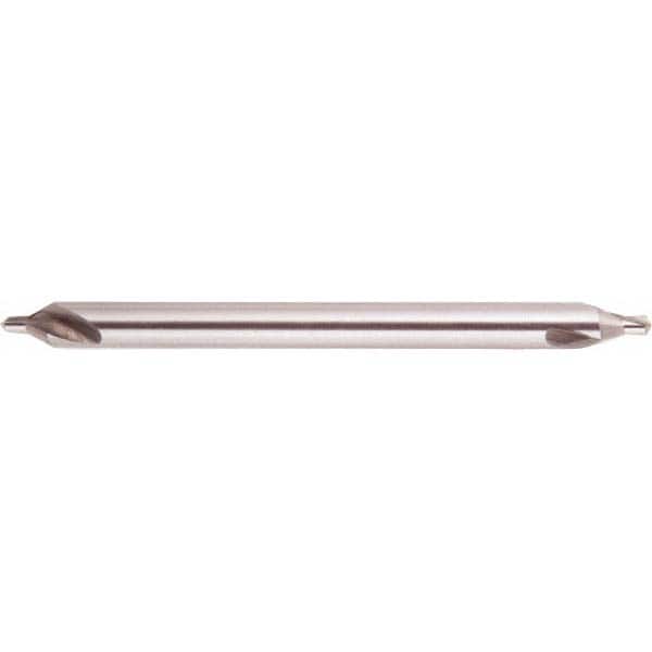 National Twist Drill - #7 Plain Cut 60° Incl Angle High Speed Steel Combo Drill & Countersink - Apex Tool & Supply