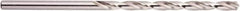 National Twist Drill - 1", 118° Point, Spiral Flute, High Speed Steel Taper Length Drill Bit - Bright Finish, 6-3/8" Flute Length, 11" OAL, Series 201 - Apex Tool & Supply