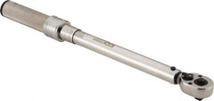 CDI - 3/8" Drive Micrometer Torque Wrench - 14.1 N/m to 82 N/m Torque, 16" OAL, 0.6 N/m Graduation, Pear Head - Apex Tool & Supply