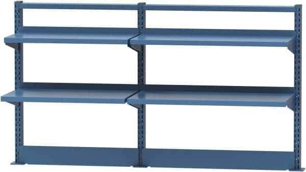 Lista - Steel Workbench & Workstation Riser Combination - 30" High, Use with 60" Long Workbenches - Apex Tool & Supply