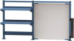Lista - Steel Workbench & Workstation Riser Combination - 30" High, Use with 72" Long Workbenches - Apex Tool & Supply