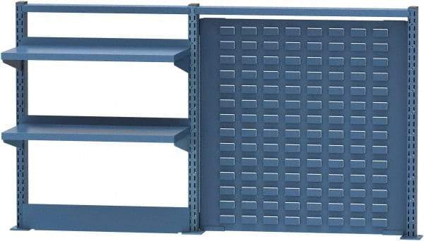 Lista - Steel Workbench & Workstation Riser Combination - 30" High, Use with 72" Long Workbenches - Apex Tool & Supply