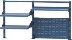 Lista - Steel Workbench & Workstation Riser Combination - 30" High, Use with 72" Long Workbenches - Apex Tool & Supply
