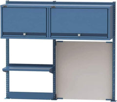 Lista - Steel Workbench & Workstation Riser Combination - 48" High, Use with 72" Long Workbenches - Apex Tool & Supply