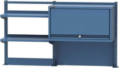 Lista - Steel Workbench & Workstation Riser Combination - 30" High, Use with 72" Long Workbenches - Apex Tool & Supply