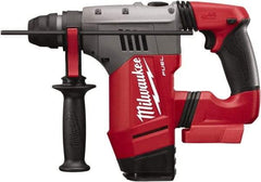Milwaukee Tool - 18 Volt 1-1/8" SDS Plus Chuck Cordless Rotary Hammer - 0 to 5,000 BPM, 0 to 1,300 RPM, Reversible - Apex Tool & Supply