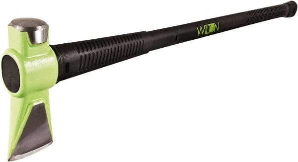 Wilton - 8 Lb Head, 36" Long Splitting Maul - Steel Head, Steel Handle with Grip - Apex Tool & Supply