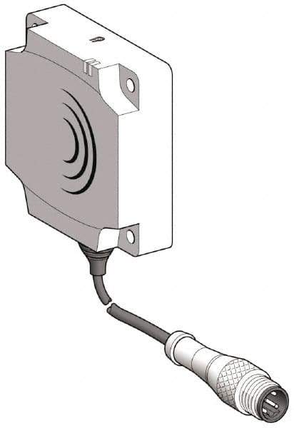 Telemecanique Sensors - NPN, PNP, 40 to 60mm Detection, Flat, Inductive Proximity Sensor - 2 Wires, IP67, 24 to 240 VAC/VDC, 80mm Wide - Apex Tool & Supply