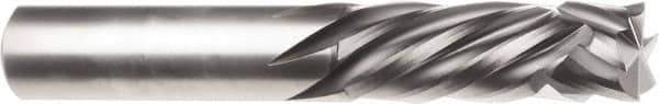 SGS - 1/2" Cutting Diam x 1-1/2" Length of Cut, 4 Flute, Compression Spiral Router Bit - Diamond Coated, Right Hand Cut, Solid Carbide, 3-1/2" OAL x 1/2" Shank Diam, Square End - Apex Tool & Supply