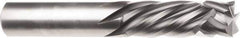 SGS - 10mm Cutting Diam x 28mm Length of Cut, 4 Flute, Compression Spiral Router Bit - Diamond Coated, Right Hand Cut, Solid Carbide, 63mm OAL x 10mm Shank Diam, Square End - Apex Tool & Supply