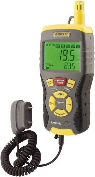 General - Moisture Meter - 3" Color LCD Display - Apex Tool & Supply