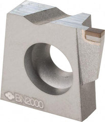 Sumitomo - 504150CGAL Grade BN2000, 0.059" Cutting Width CBN Grooving Insert - 0.197" Max Depth of Cut, Left Hand, 0.2mm Corner Radius - Apex Tool & Supply