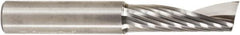 Amana Tool - 1/2" Cutting Diam x 1-5/8" Length of Cut, 1 Flute, Upcut Spiral Router Bit - Uncoated, Right Hand Cut, Solid Carbide, 3-1/2" OAL x 1/2" Shank Diam, 30° Helix Angle - Apex Tool & Supply