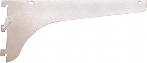 Knape & Vogt - 910 Lb Capacity, Anachrome Steel Coated, Shelf Bracket - 14" Long, 6" High, 6" Wide - Apex Tool & Supply