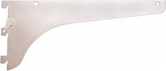 Knape & Vogt - 910 Lb Capacity, Anachrome Steel Coated, Shelf Bracket - 14" Long, 6" High, 6" Wide - Apex Tool & Supply