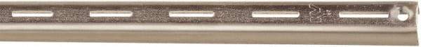 Knape & Vogt - 1,060 Lb Capacity, Anachrome Steel Coated, Shelf Standard Bracket - 24" Long, 11/16" High, 7/8" Wide - Apex Tool & Supply