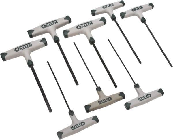 Allen - 8 Piece T-Handle Hex Key Set - Apex Tool & Supply