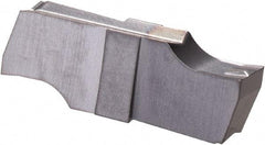 Iscar - 270010GIPI Grade IC908, 2.7mm Cutting Width Carbide Grooving Insert - Neutral, 0.1mm Corner Radius, TiAlN Finish - Apex Tool & Supply