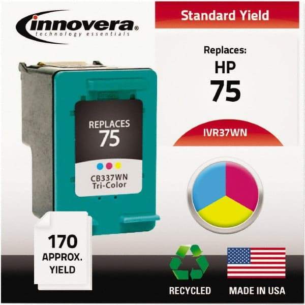 innovera - Inkjet Printer Cartridge - Use with HP Deskjet D4260, D4360, Officejet J5750, J5780, J6480, Photosmart C4240, C4250, C4280, C4350, C4380, C4385, C4480, C4580, C5240, C5250, C5280, C5580, D5345, D5360 - Apex Tool & Supply