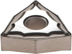 Sumitomo - WNMG431 ESU Grade AC6030M Carbide Turning Insert - 80° Trigon, 1/2" Inscr Circle, 3/16" Thick, 1/64" Corner Radius - Apex Tool & Supply