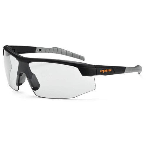 SkoLL In/Outdoor Lens Matte Black Safety Glasses - Apex Tool & Supply