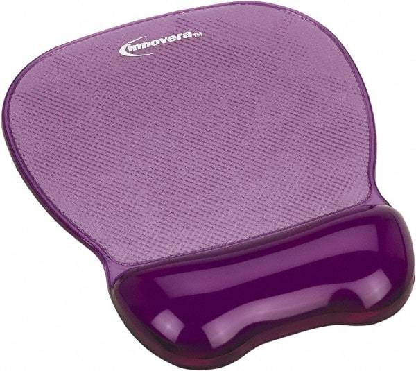 innovera - 9-5/8" x 8-1/4" x 1-1/8" Purple Mouse Pad - Use with Mouse - Apex Tool & Supply