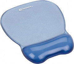 innovera - 9-5/8" x 8-1/4" x 1-1/8" Blue Mouse Pad - Use with Mouse - Apex Tool & Supply