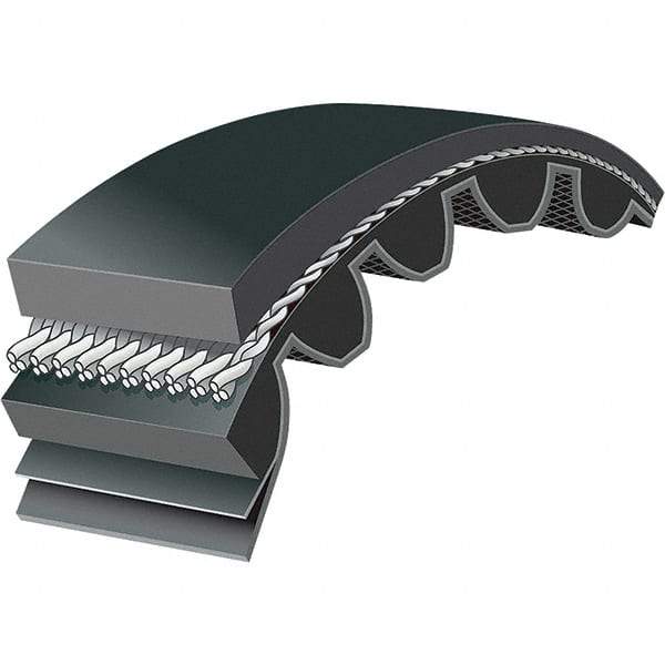 Bando - Section 8M, 20mm Wide, 2,400mm Outside Length, Timing Belt - Neoprene Rubber, Black, Series 8M - Apex Tool & Supply