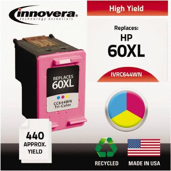 innovera - Inkjet Printer Cartridge - Use with HP Deskjet D2530, D2545, D2560, D5560, F4200, F4440, F4480, Photosmart C4640, C4650, C4680, C4795 - Apex Tool & Supply