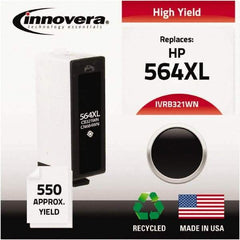 innovera - Black Inkjet Printer Cartridge - Use with HP Color LaserJet 5500, 5550 produces 13,000 pages. - Apex Tool & Supply