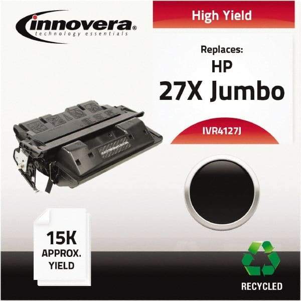 innovera - Black Toner Cartridge - Use with HP LaserJet 4000, 4000N, 4000SE, 4000T, 4000TN, 4050, 4050N, 4050SE, 4050T, 4050TN - Apex Tool & Supply