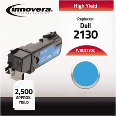 innovera - Cyan Toner Cartridge - Use with Dell 2130CN, 2135CN - Apex Tool & Supply