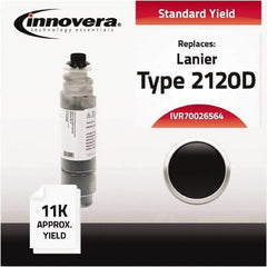 innovera - Black Toner Cartridge - Use with Ricoh Aficio 1022, 1027 (Type 2120D) - Apex Tool & Supply