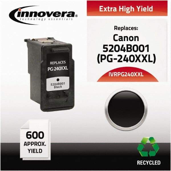 innovera - Black Inkjet Printer Cartridge - Use with Canon PIXMA Photo All-in-One Printers MG2120, MG2220, MG3120, MG3220, MG3520, MG4120, MG4220, Cannon MultiPASS 530, 545, 555, 560, 635, 3000, 3500, 50, 5000, 530, 545, 5500, 555, 560, 635 - Apex Tool & Supply