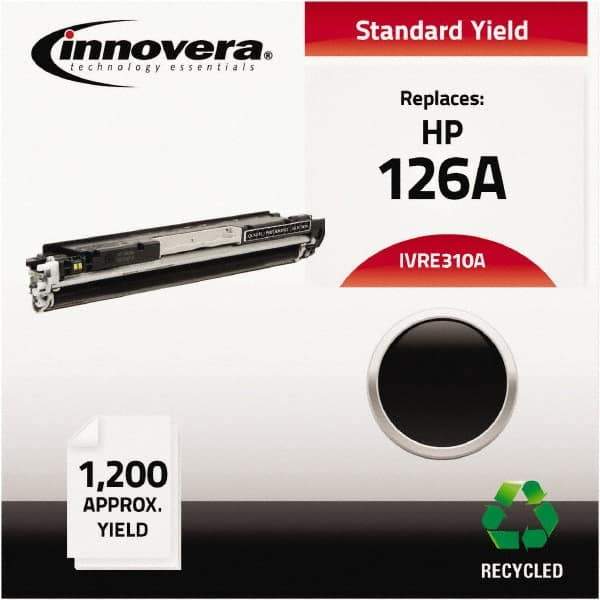 innovera - Black Toner Cartridge - Use with HP Color LaserJet CP1020, CP1025NW, LaserJet Pro 100 Color MFP M175A, M175NW, LaserJet Pro 200 Color MFP M275NW - Apex Tool & Supply