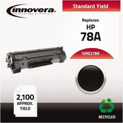innovera - Black Toner Cartridge - Use with HP LaserJet Pro M1536DNF, P1566, P1606DN - Apex Tool & Supply