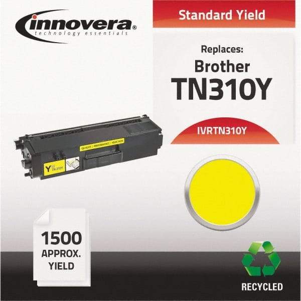 innovera - Yellow Toner Cartridge - Use with Brother DCP-9050CDN, 9055CDN, 9270CDN, HL-4140CN, 4150CDN, 4570CDW, 4570CDWT, MFC-9460CDN, 9465CDN, 9560CDW, 9970, 9970CDW - Apex Tool & Supply